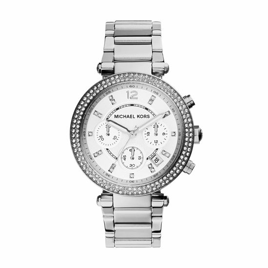 Picture of Michael Kors Women's Parker Silver-Tone Watch MK5353