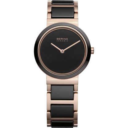 Picture of BERING Time | Women's Slim Watch 10729-746 | 29MM Case | Ceramic Collection | Stainless Steel Strap with Ceramic Links | Scratch-Resistant Sapphire Crystal | Minimalistic - Designed in Denmark