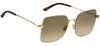 Picture of Jimmy Choo TRISHA/G/SK Gold/Brown Shaded 58/17/150 women Sunglasses