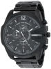 Picture of Diesel Men's 59mm Mega Chief Quartz Stainless Steel Chronograph Watch, Color: Black (Model: DZ4283)