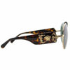 Picture of Versace Man Sunglasses Gold Frame, Dark Green Lenses, 62MM