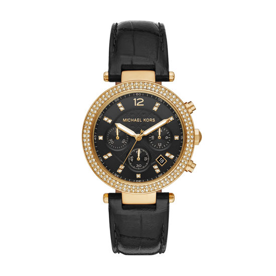 Oversized Parker Pavé Rose Gold-Tone Watch | Michael Kors Canada