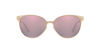 Picture of Versace Woman Sunglasses Pink Gold Frame, Dark Grey Mirror Pink Lenses, 57MM