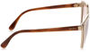 Picture of Prada PR56TS VHR4O0 Light Brown/Pale Gold PR56TS Square Sunglasses Lens Categor