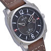 Picture of Avi-8 Men's Hawker Hunters Solar Power Quartz Watch with Black Dial Analogue Display and Brown Leather Strap AV-4039-01