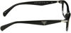 Picture of Prada PR15PV ZYY/1O1 Eyeglasses, Black Gradient Transparent, 53mm