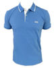 Picture of Hugo Boss Mens Firenze 33 Regular Fit Polo 50268712 (X-Large, Pastel Blue)