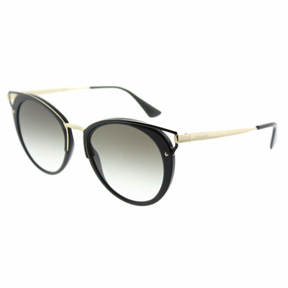 Picture of Prada Women's 0PR 66TS Black/Grey Gradient Sunglasses