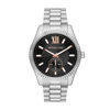 Picture of Michael Kors Watches Men's Lexington Quartz Watch with Stainless Steel Strap, Silver, 22 (Model: MK8946)