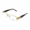 Picture of Versace VE 1175B Eyeglasses w/Gold Frame and Non- 53 mm Diameter Lenses,