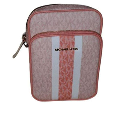 Picture of MICHAEL KORS Jet Set Travel Medium Logo Crossbody Bag (Sherbert Multi)