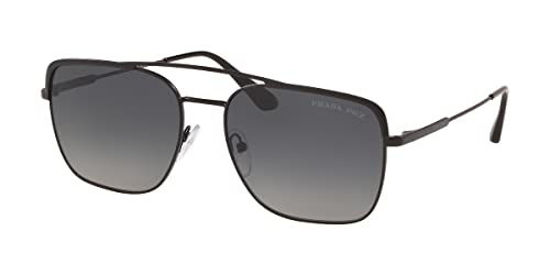 Picture of Prada PR53VS Matte Black PR53VS Square Sunglasses Polarised Lens Category 3 Siz