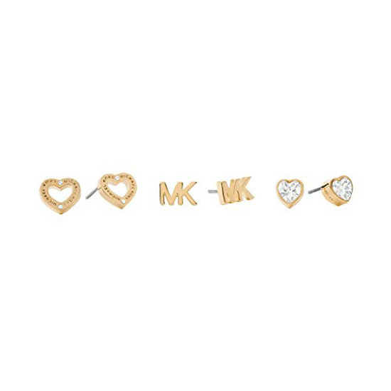 Michael Kors | Sterling Silver Heart Padlock Stud Earrings MKC1559A6040 -  First Class Watches™ IRL