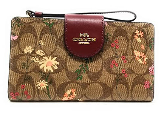 Coach Wildflower print Tabby 26 | Crossbody clutch purse, Red bags, Purple  leather