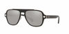 Picture of Versace Man Sunglasses Black Frame, Light Grey Mirror Silver Lenses, 56MM