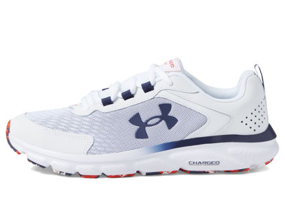 Picture of Under Armour Charged Assert 9 White/Tempered Steel/Tempered Steel 9 M US