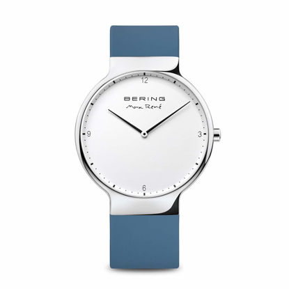 Picture of BERING Time | Men's Slim Watch 15540-700 | 40MM Case | Max René Collection | Silicone Strap | Scratch-Resistant Sapphire Crystal | Minimalistic - Designed in Denmark