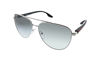 Picture of Prada Linea Rossa PS 52WS 1BC08O Silver Metal Aviator Sunglasses Grey Gradient Lens