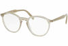 Picture of Prada PR13TVF - VAW1O1 Eyeglasses Transparent Brown Frame w/ Demo Lens 51mm