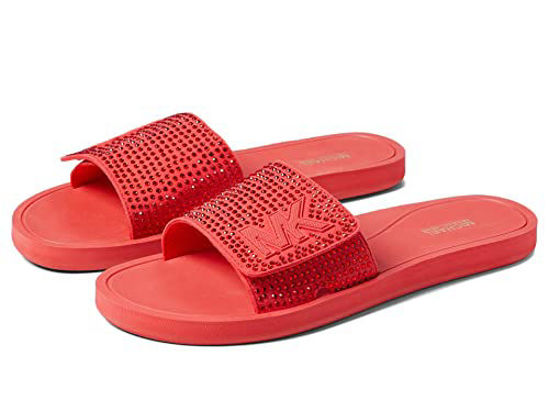 Mk best sale slides mens