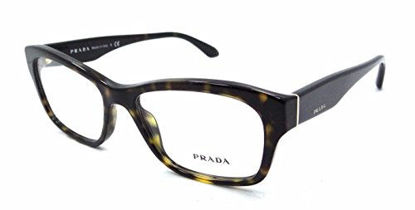 Picture of Prada Rx Eyeglasses Frames Vpr 24R 2AU-1o1 52x16 Havana Tortoise Made in Italy