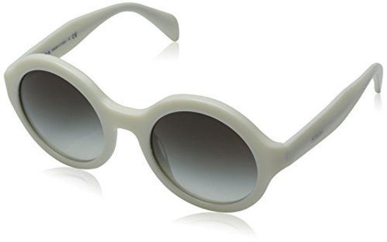 Picture of Prada Women's 0PR 06QS Ivory/Grey Gradient