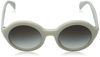 Picture of Prada Women's 0PR 06QS Ivory/Grey Gradient