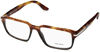 Picture of Prada PR09TV Eyeglass Frames UFN1O1-55 - Light Havana/Spotted Grey PR09TV-UFN1O1-55