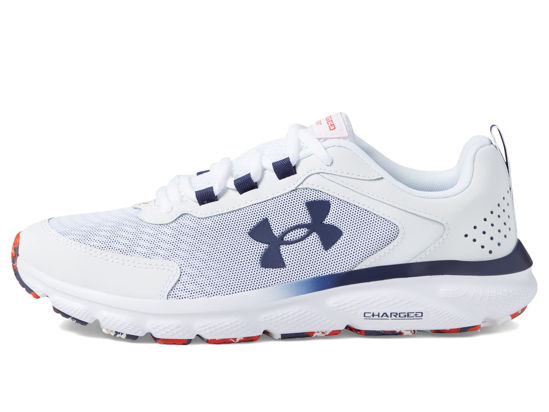 Picture of Under Armour Charged Assert 9 White/Tempered Steel/Tempered Steel 13 M US