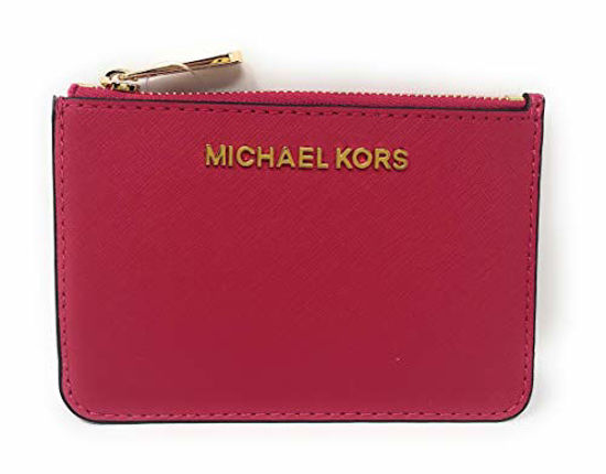 Michael Kors Leather Coin Purse Wallet, Brown: Buy Online at Best Price in  UAE - Amazon.ae