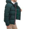 Picture of Tommy Hilfiger Men's Hooded Puffer Jacket, Green Poly Tech, XX-Large