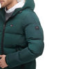 Picture of Tommy Hilfiger Men's Hooded Puffer Jacket, Green Poly Tech, XX-Large