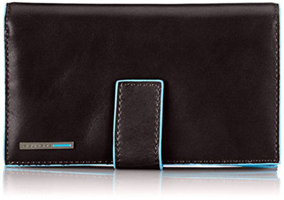 Picture of Piquadro Lady's Wallet In Leather, Mahogany, One Size