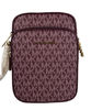 Picture of MICHAEL KORS Jet Set Travel Medium Logo Crossbody Bag (Bordeaux Multi)