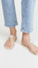 Picture of Tory Burch Women's Mini Miller Thong Flip Flops, Clear, 8 Medium US