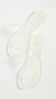 Picture of Tory Burch Women's Mini Miller Thong Flip Flops, Clear, 8 Medium US