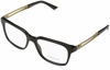 Picture of Versace VE 3218 GB1_53 Black Plastic Square Eyeglasses 53mm