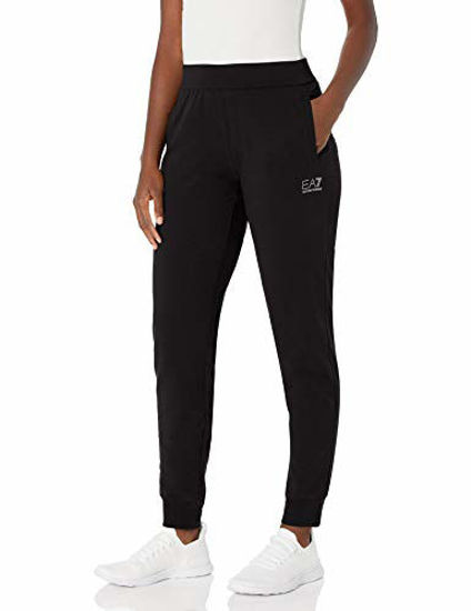 GetUSCart Emporio Armani EA7 Women s Sporty Casual Pants Black