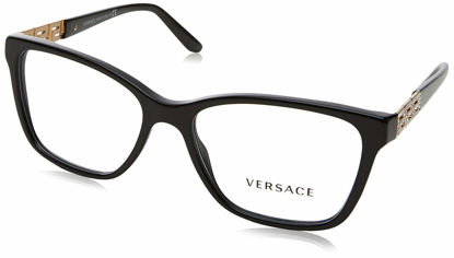 Picture of Versace VE3192B Eyeglass Frames GB1-54 - Black VE3192B-GB1-54