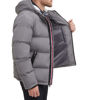 Picture of Tommy Hilfiger Men's Hooded Puffer Jacket, Smoke Poly Tech, XX-Large