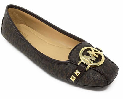 Picture of Michael Kors Women's Fulton Moccasin (Brown, Numeric_8)