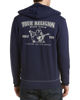 Picture of True Religion mens Buddha Logo Zip Hoodie Hooded Sweatshirt, True Navy, X-Large US