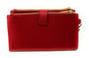 Picture of Michael Kors Jet Set Travel Double Zip Saffiano Leather Wristlet Wallet (Flame)