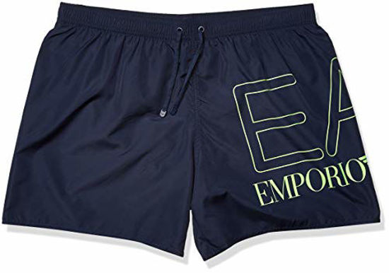 Picture of Emporio Armani EA7 Men's Sea World Swim Shorts, Navy Blue, 48