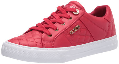 Picture of GUESS Women's LOVEN Sneaker, Red, 7.5