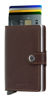 Picture of Secrid Men Mini Wallet Genuine Leather RFID Safe Card Case for max 12 cards 16mm slim Brown