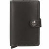 Picture of Secrid mini wallet genuine black leather with RFID protection / with one click all cards slide out gradually