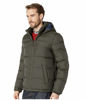 Picture of Tommy Hilfiger Men's Big & Tall Hooded Puffer Jacket, Olive, 4X Big