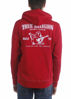 Picture of True Religion mens Buddha Logo Zip Hoodie Hooded Sweatshirt, Ruby Red, Small US