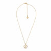 Picture of Michael Kors Gold-Tone Brass Necklace, 16in with 2in Extender, 3/4in Width, MKJ7325710